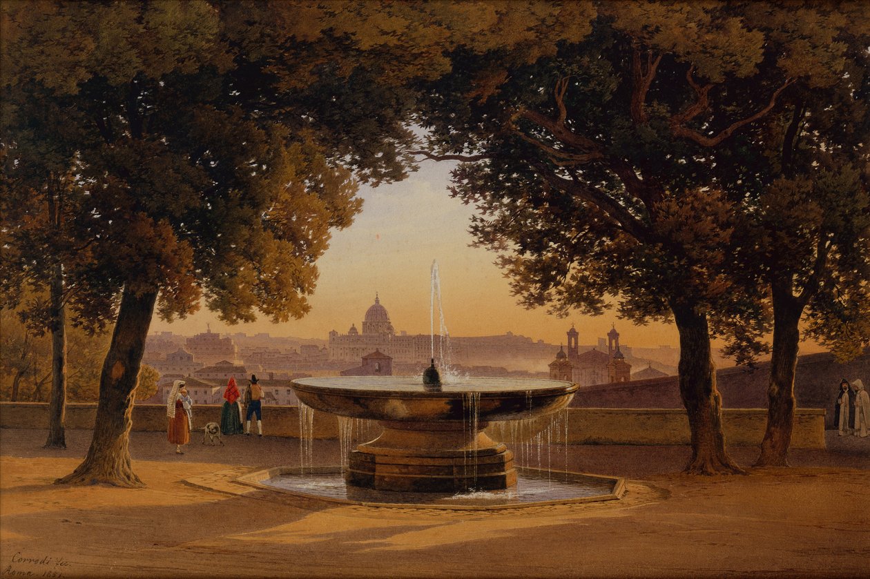 Fontanna Willi Medici autorstwa Solomon Corrodi