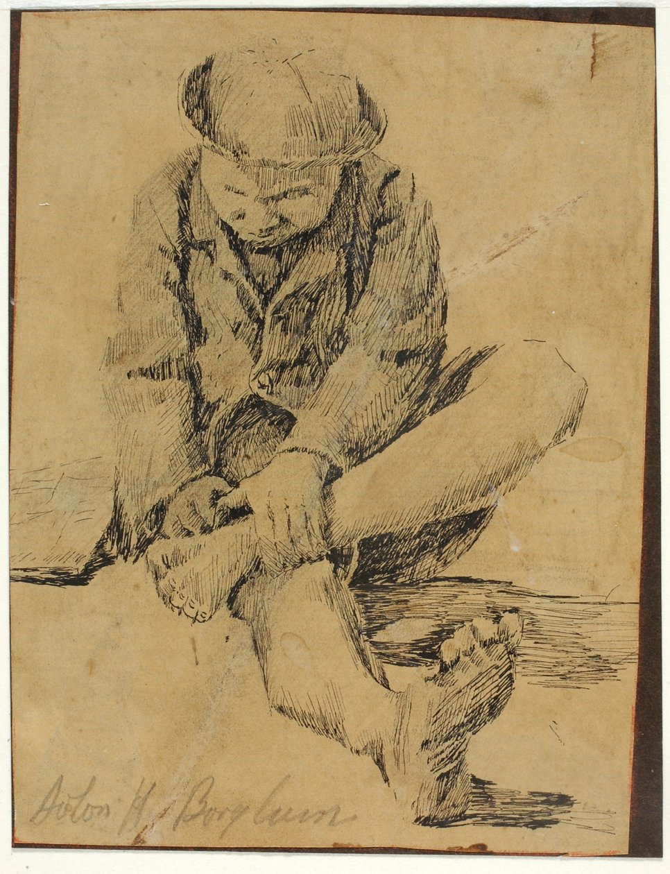 Chłopiec autorstwa Solon H. Borglum