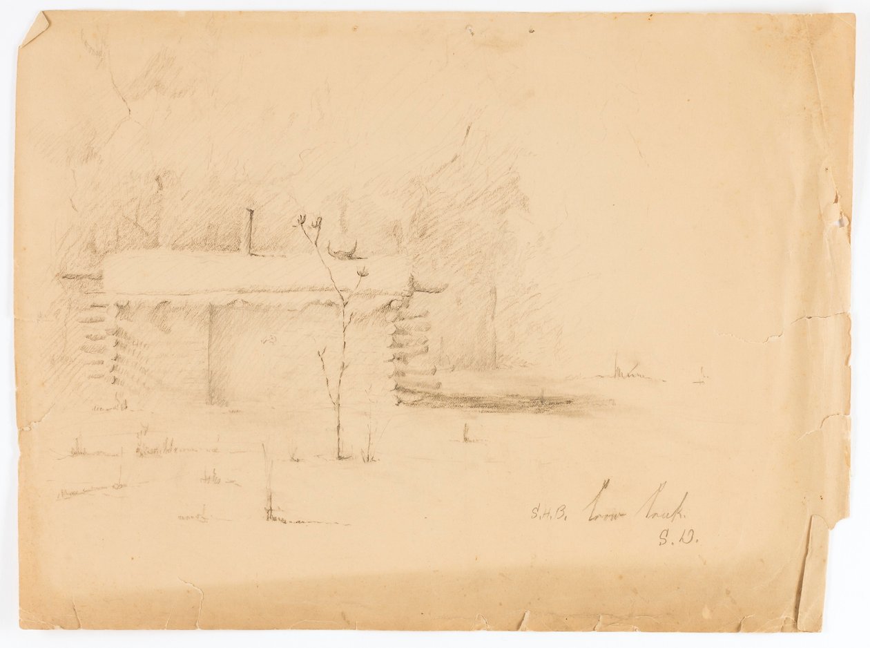 Crow Creek, S.D. autorstwa Solon H. Borglum