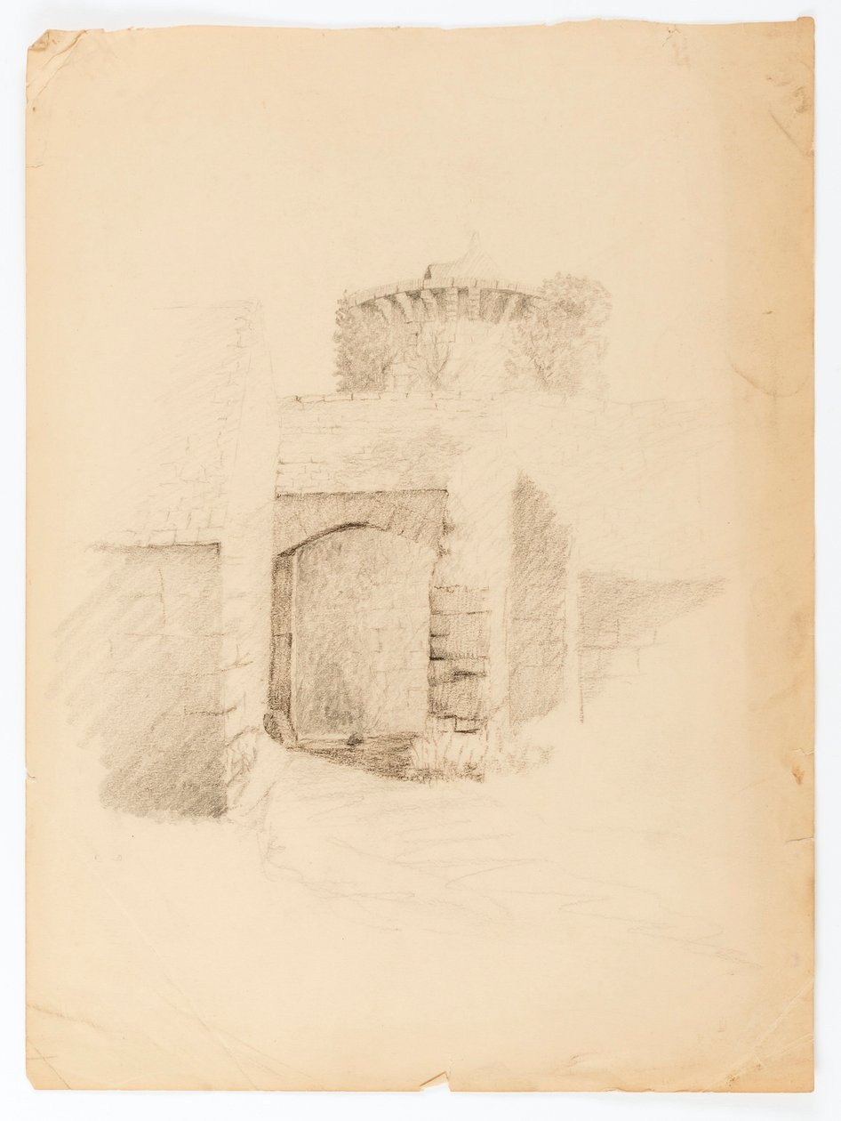 Le Chateau de Chevenevase autorstwa Solon H. Borglum