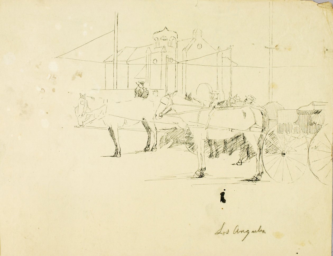 Los Angeles autorstwa Solon H. Borglum