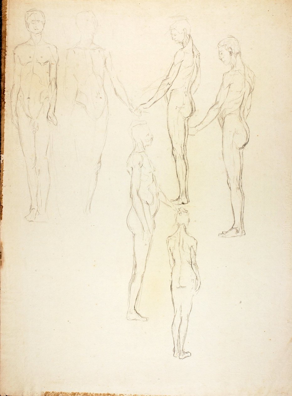 Akty autorstwa Solon H. Borglum