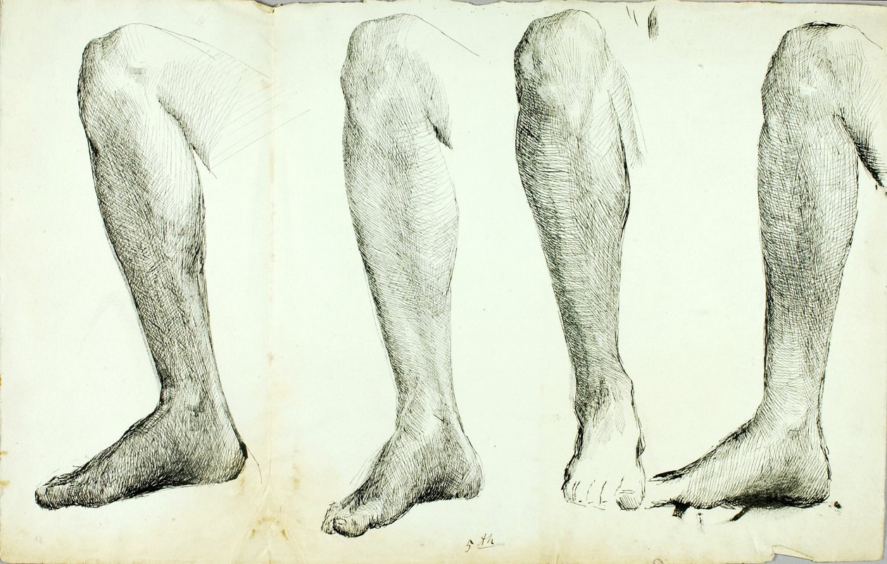 Studium anatomii, #5 autorstwa Solon H. Borglum