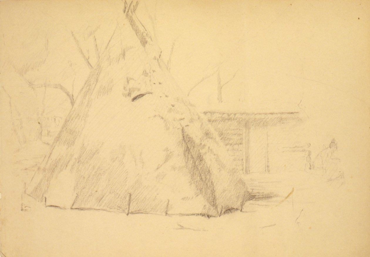 Teepee autorstwa Solon H. Borglum