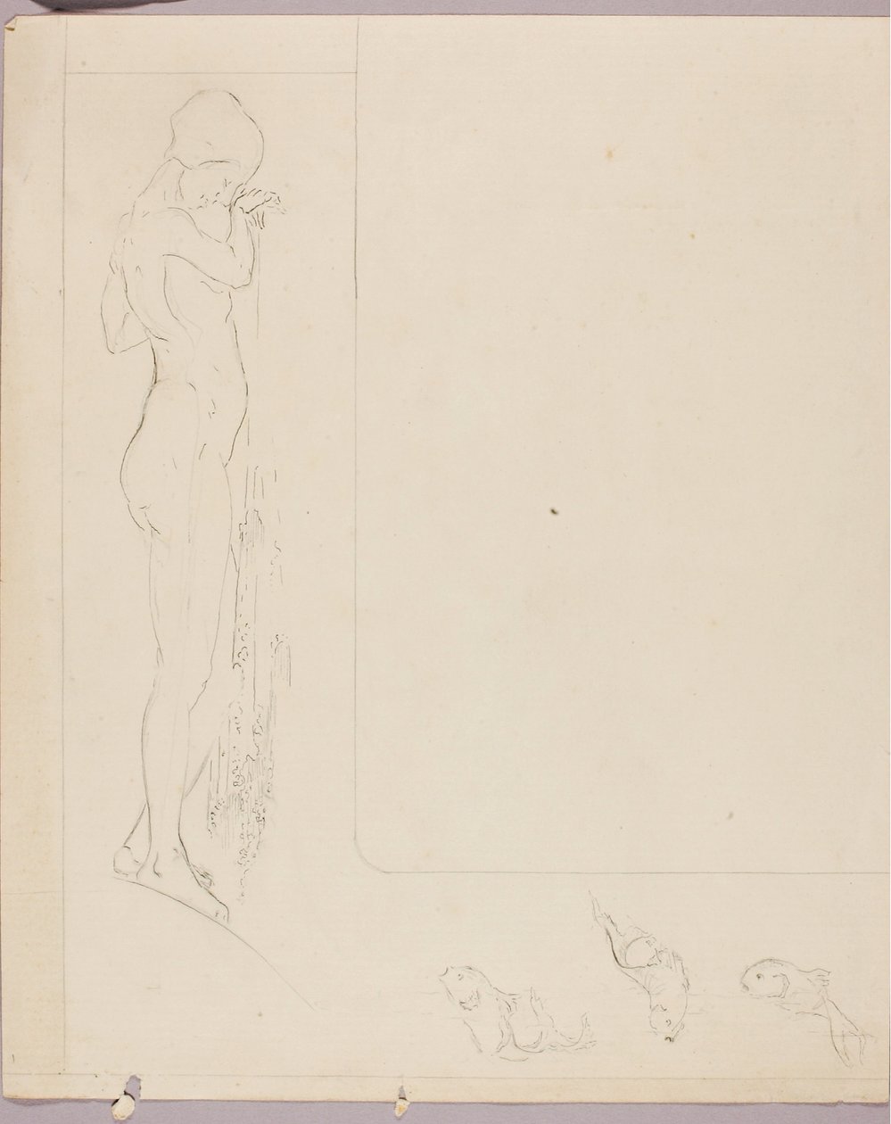 The Plunge #1 autorstwa Solon H. Borglum