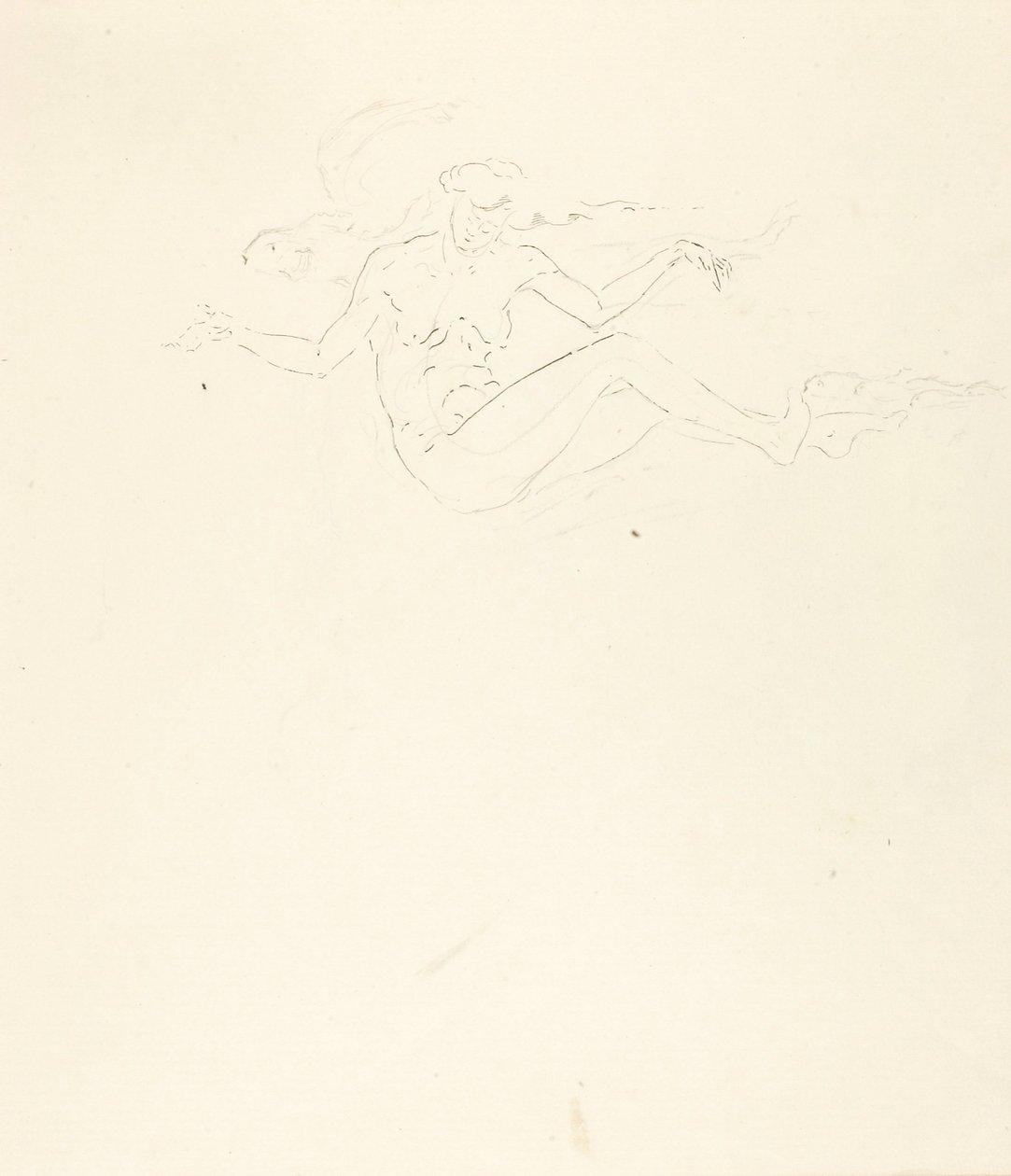 The Plunge #5 autorstwa Solon H. Borglum