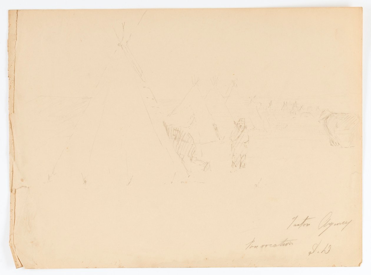 Agencja Yankton autorstwa Solon H. Borglum