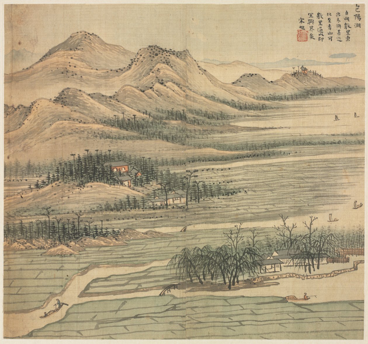 B jezioro Aoyang, 1500 tak. autorstwa Song Xu