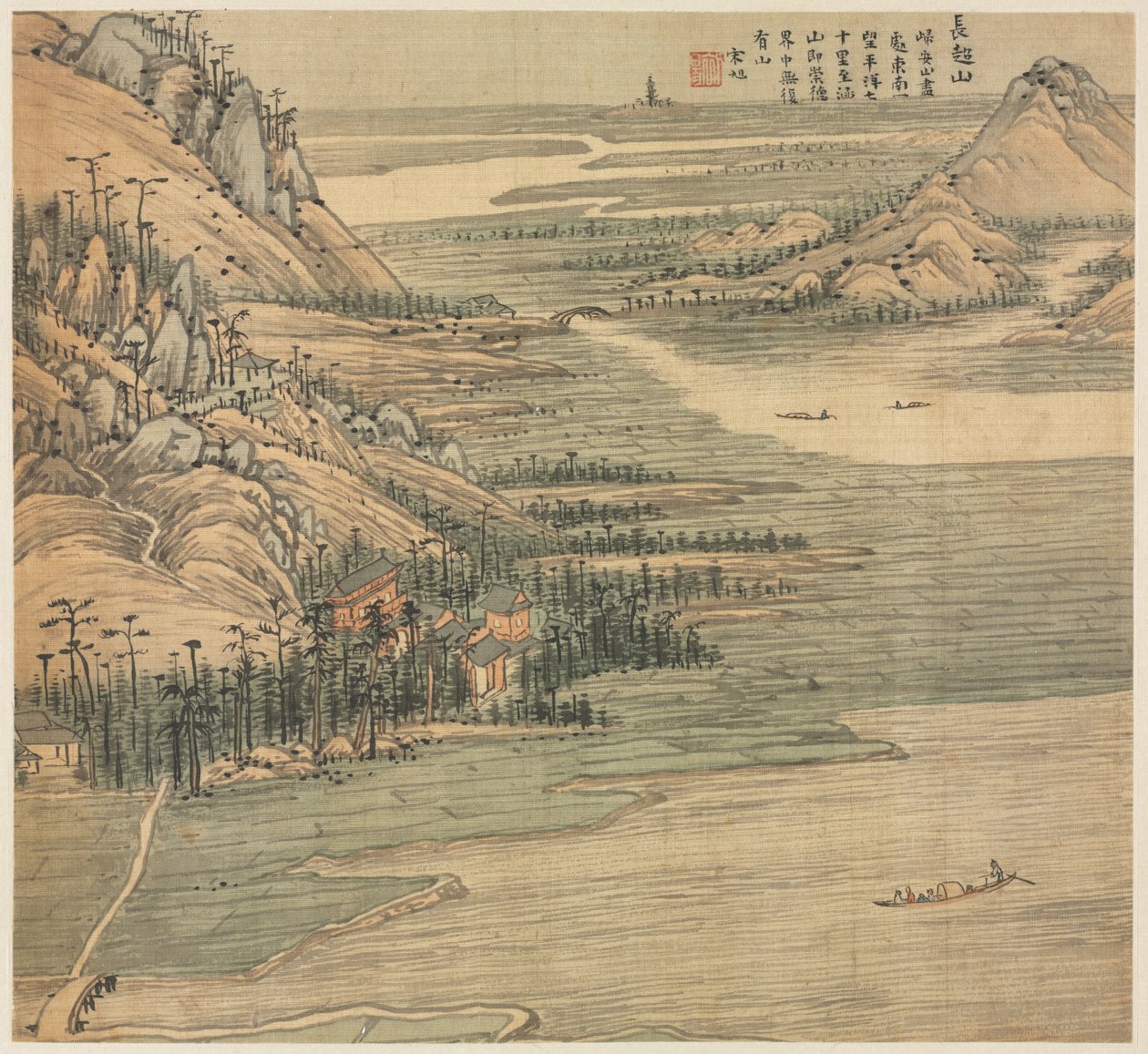 Góra Changchao, 1500s. autorstwa Song Xu