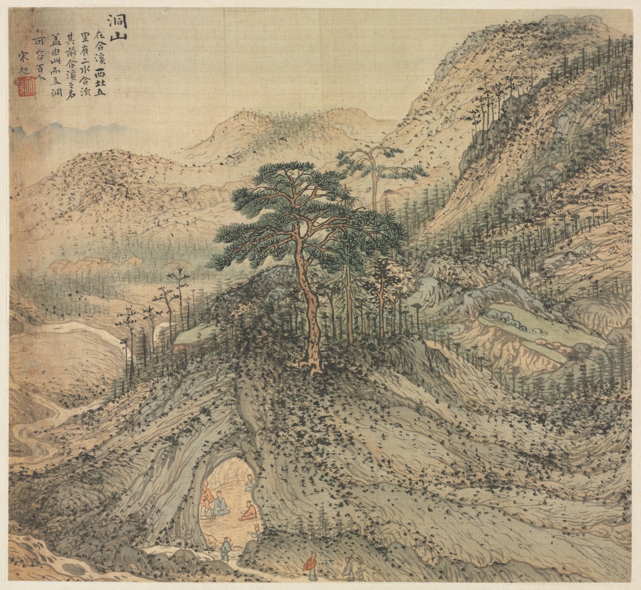 Góra Dong (Grota Góra) autorstwa Song Xu