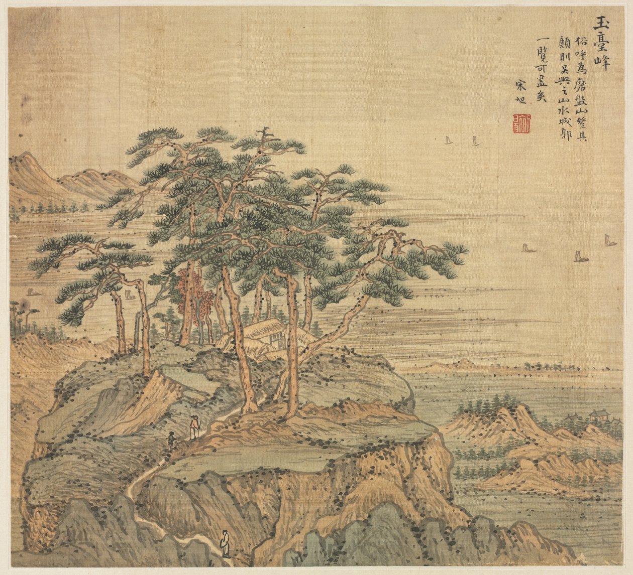 Szczyt Yutai (Jade Terrace Peak) autorstwa Song Xu