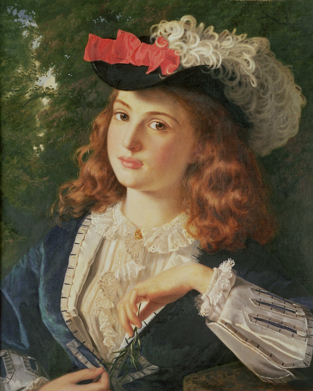 Nieznany obraz autorstwa Sophie Gengembre Anderson