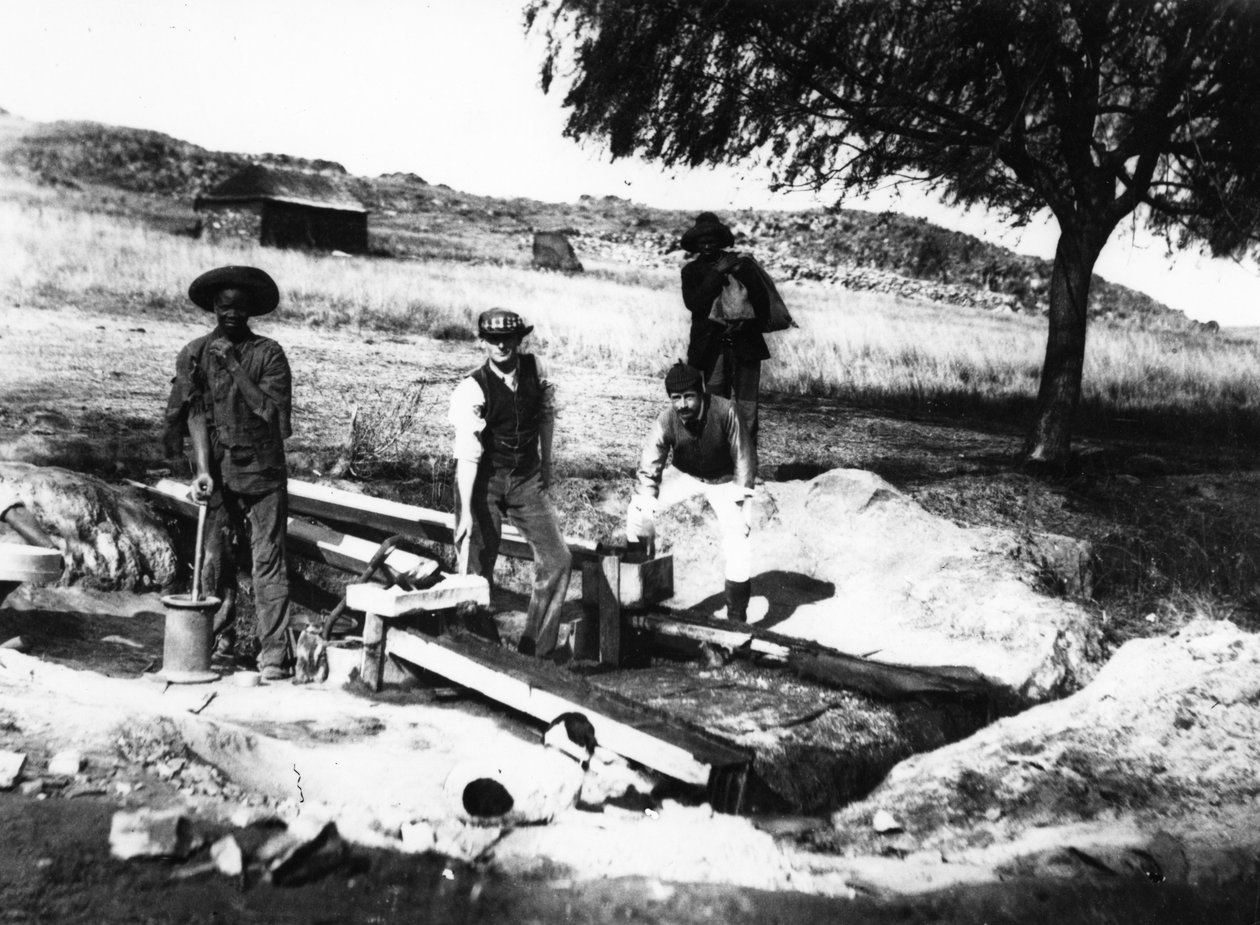 Panoramowanie w Johannesburgu, ok. 1900 autorstwa South African Photographer