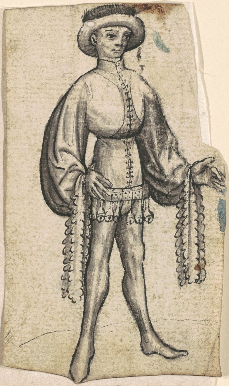 Stały dworzanin autorstwa South German 15th Century