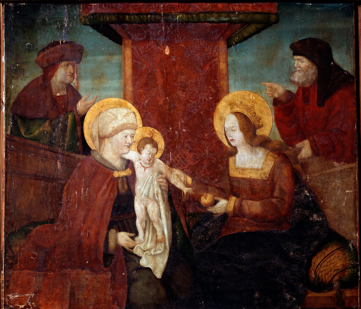 Święte pokrewieństwo”, ok. 1520. autorstwa South German master