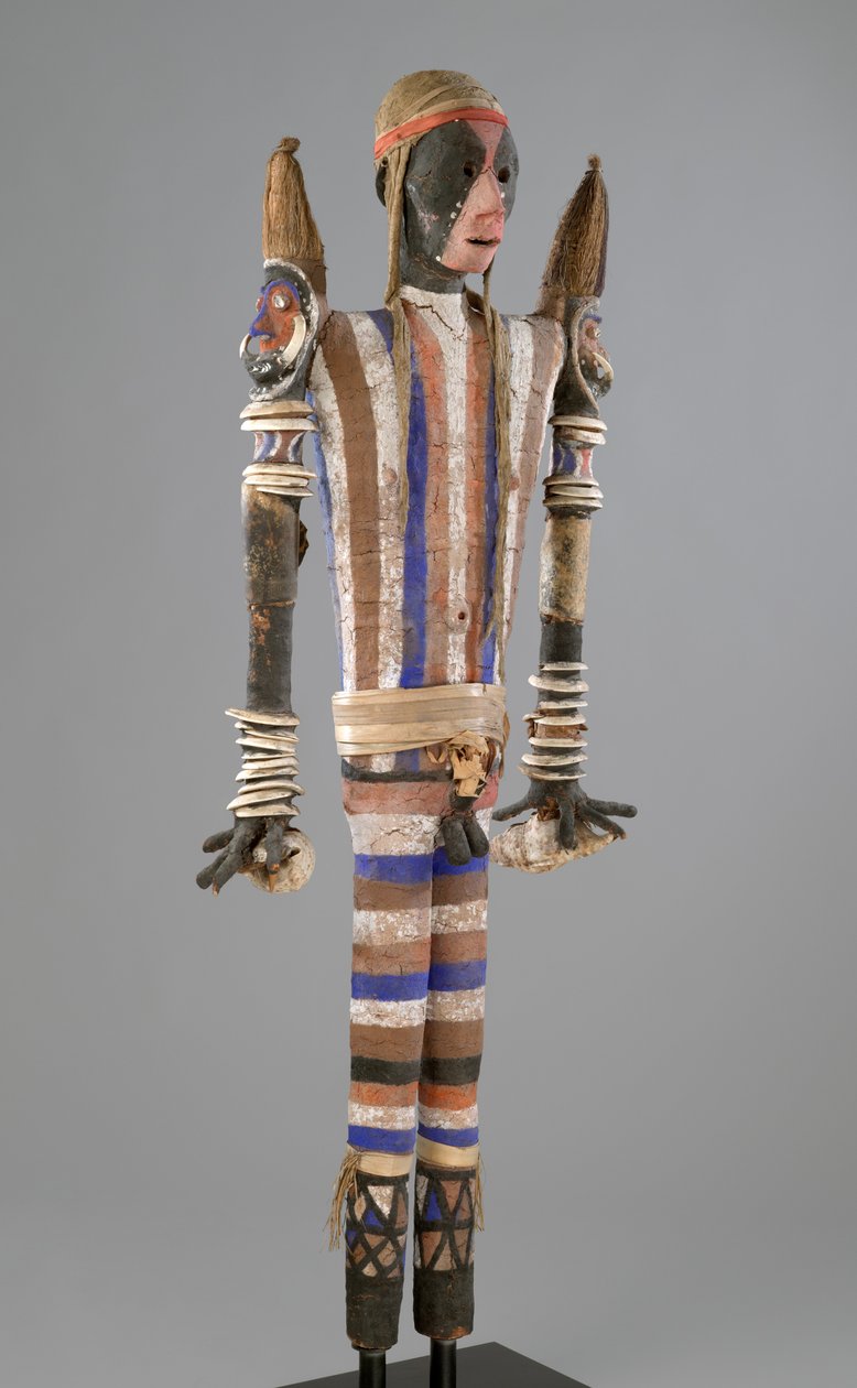 Figurka Rambaramp Effigy, wykonana w Malakula, Vanuatu autorstwa South Pacific