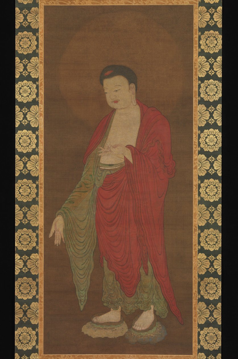 Budda Amitabha zstępujący ze swojej Czystej Krainy autorstwa Southern Song Dynasty Chinese School