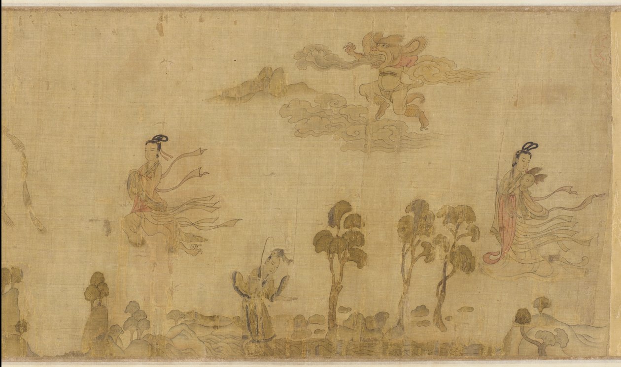 Nimfa rzeki Luo, połowa XII do połowy XIII wieku autorstwa Southern Song Dynasty Chinese School