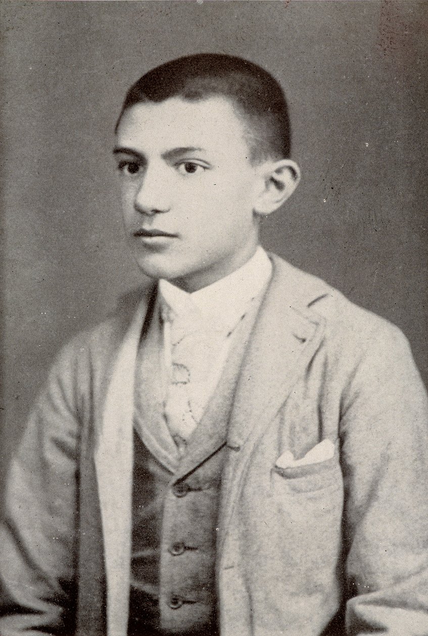 Pablo Picasso, lat 15, 1896 autorstwa Spanish Photographer