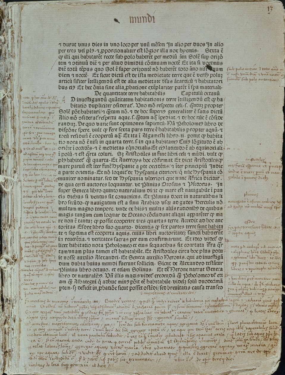 Folio z Imago Mundi Pierre