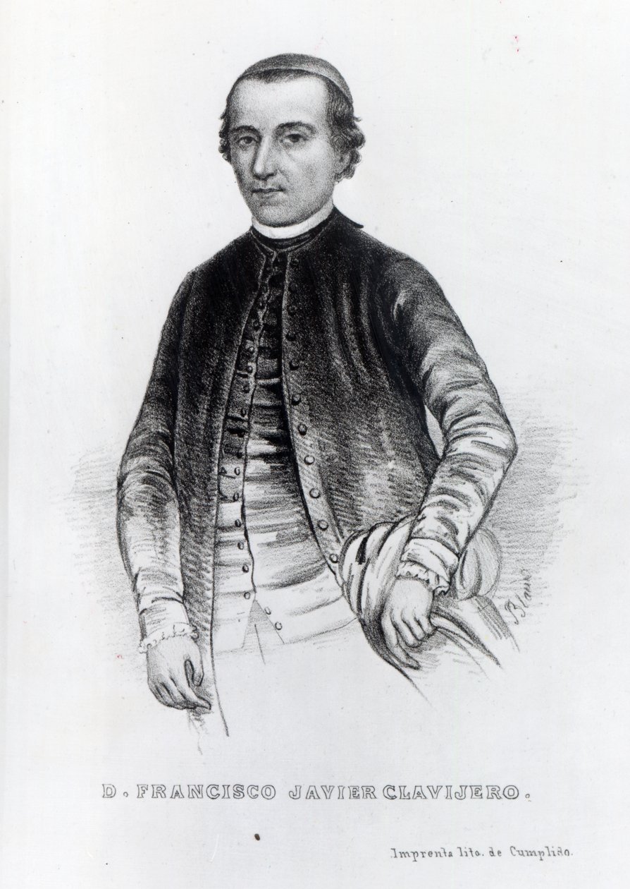 Francisco Javier Clavijero autorstwa Spanish School