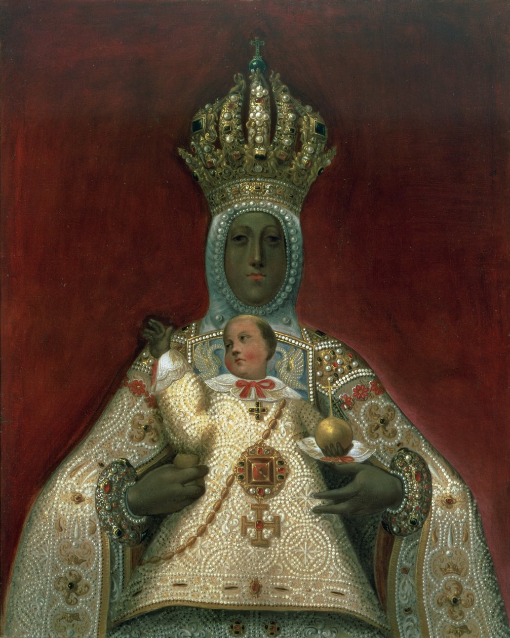 Madonna z Dzieciątkiem autorstwa Spanish School