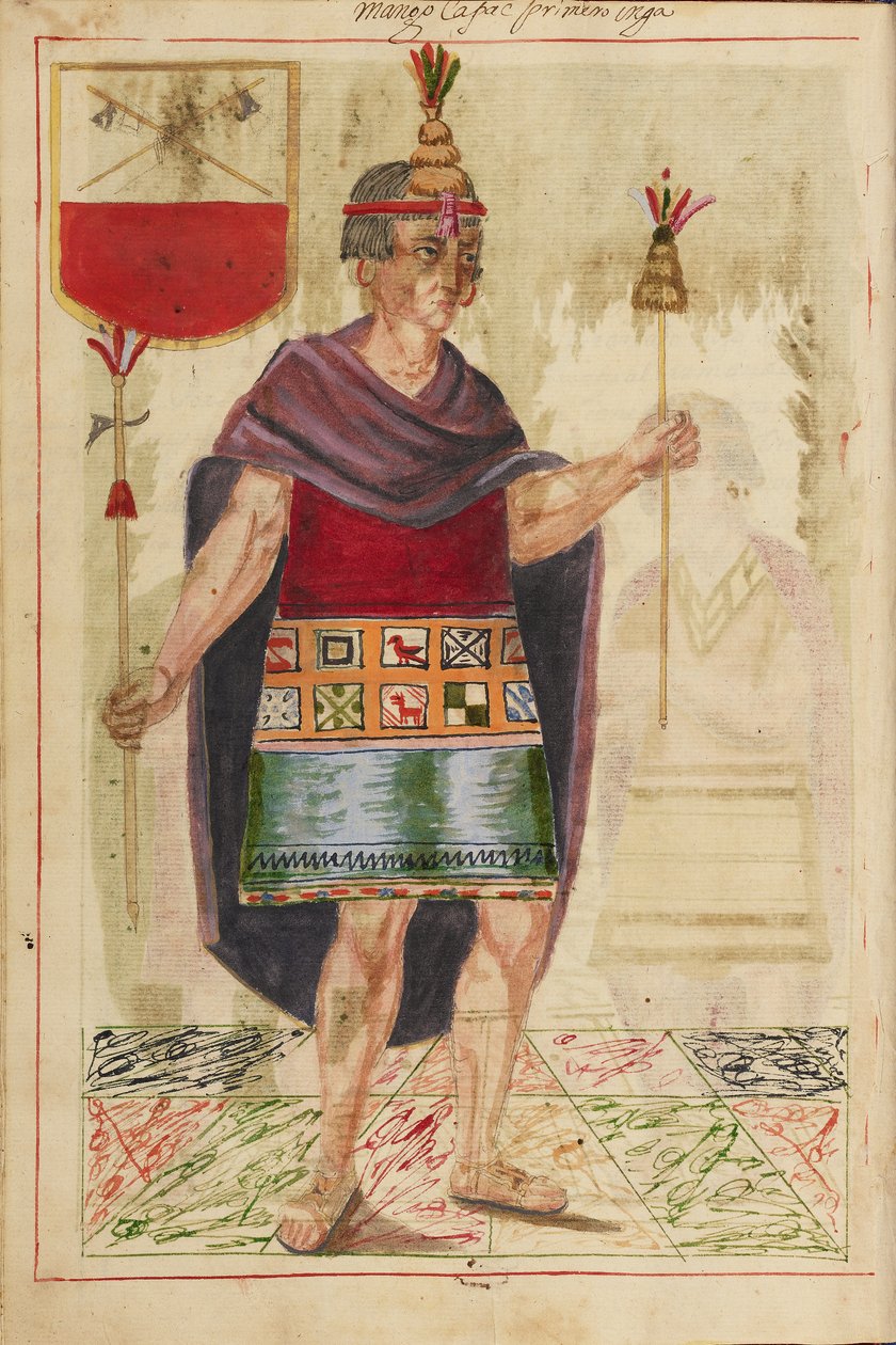 Manco Capac, 1616 autorstwa Spanish School