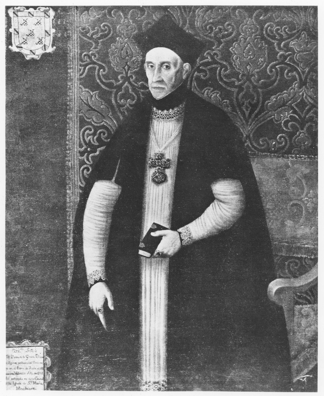 Pedro de La Gasca autorstwa Spanish School