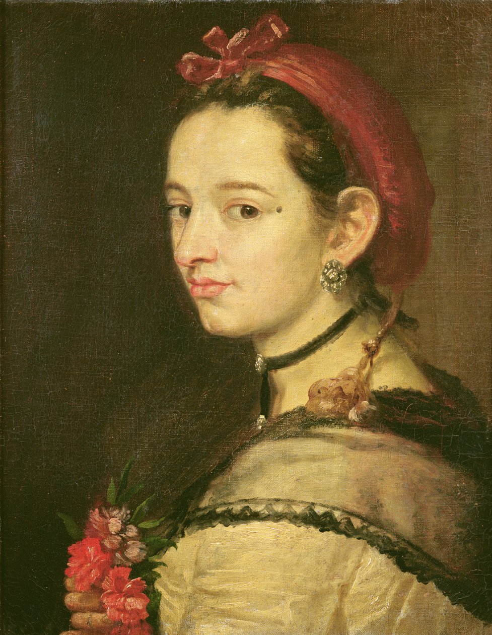 Portret kobiety autorstwa Spanish School