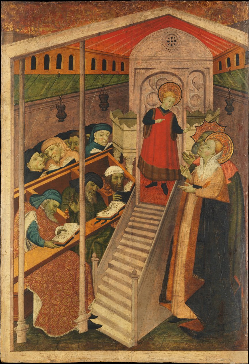 Chrystus wśród lekarzy. autorstwa Spanish