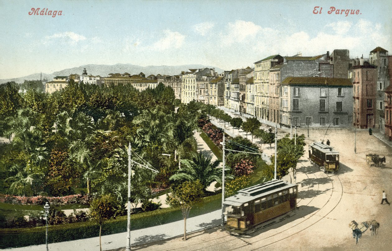 El Parque, Malaga (zdjęcie kolorowe) autorstwa Spanish Photographer