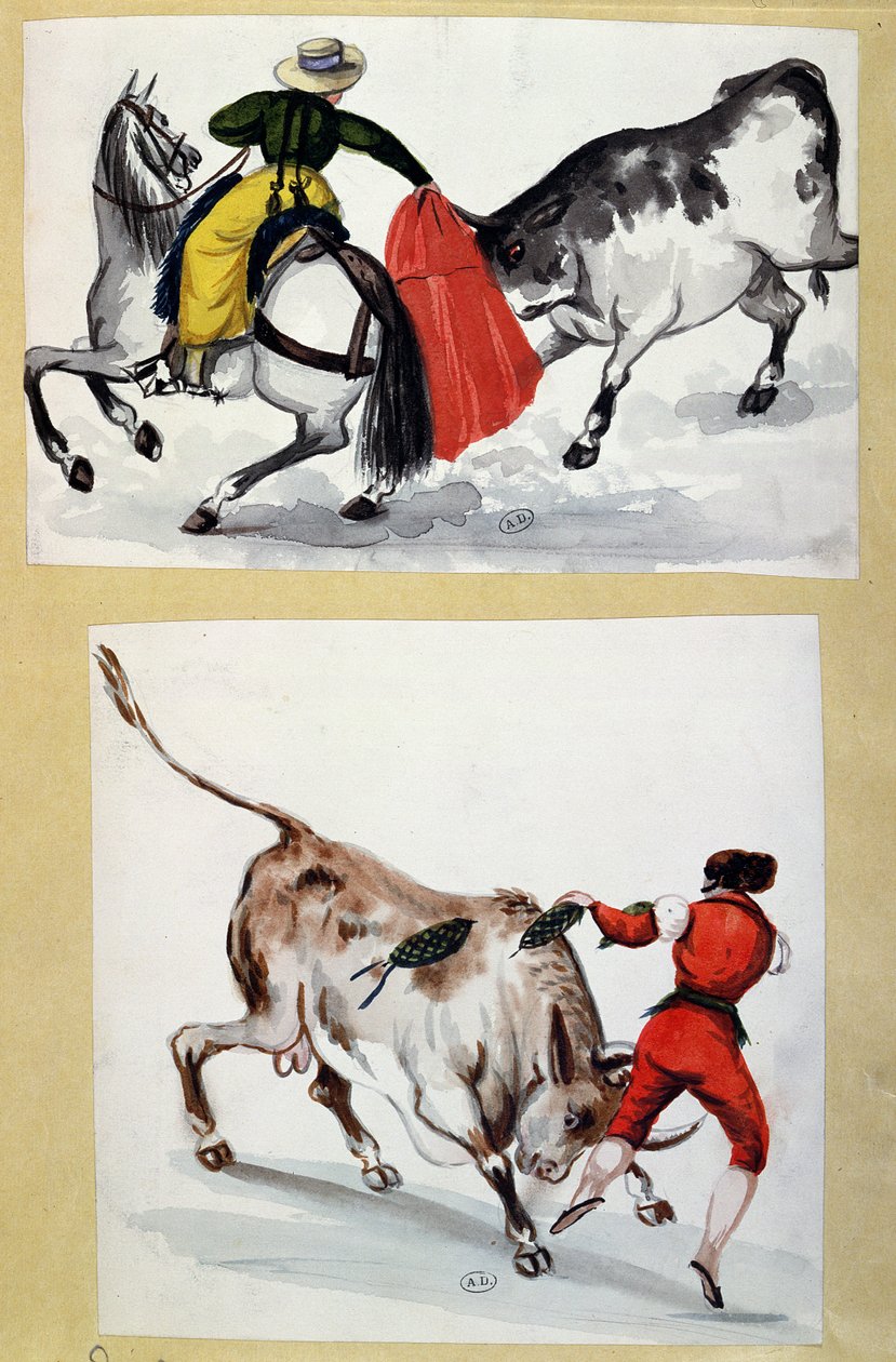 Torreadory (wc na papierze) autorstwa Spanish School