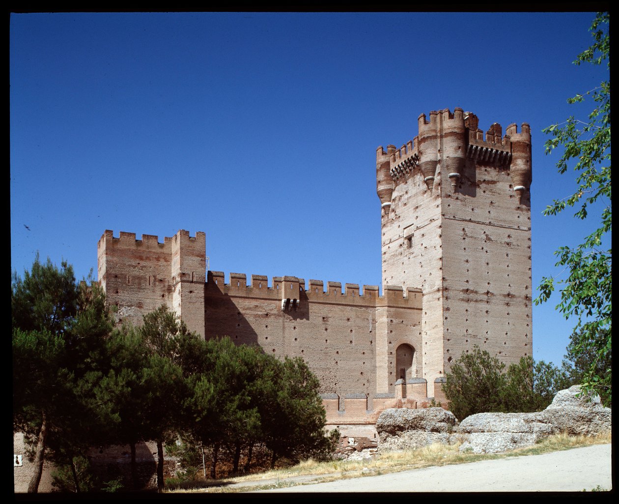 Zamek La Mota autorstwa Spanish School