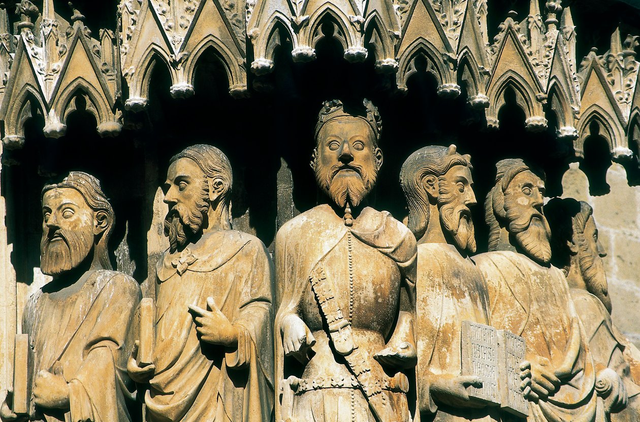 Katedra Najświętszej Marii Panny z Tarragonu, Katalonia, Hiszpania autorstwa Spanish School