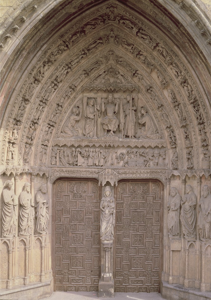 Portal centralny elewacji zachodniej autorstwa Spanish School