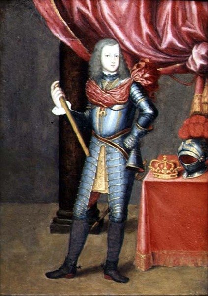 Karol III (1716-88) autorstwa Spanish School