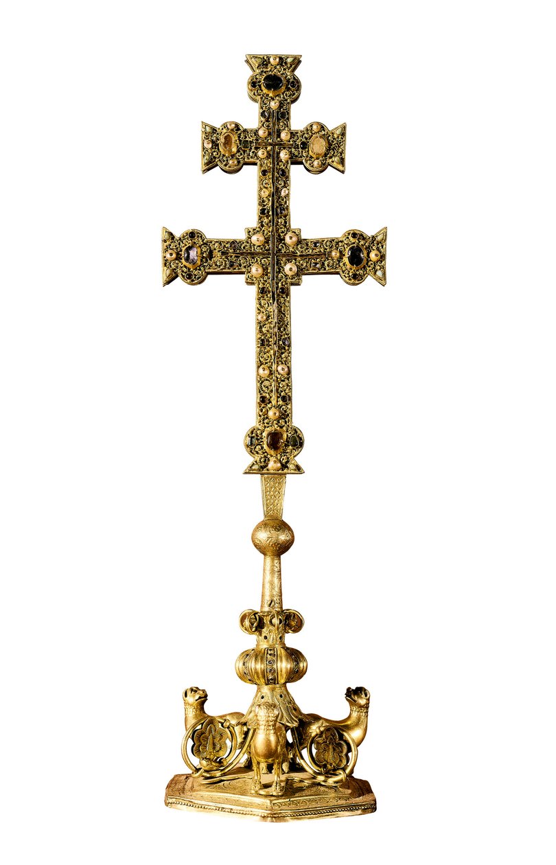 Krzyż "Signum crucis" Zakonu Templariuszy z Ponferrada (Hiszpania) autorstwa Spanish School