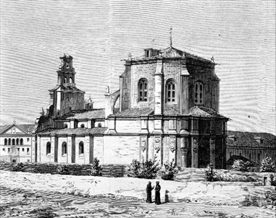 Klasztor Winorośli (Kolegium Misyjne dla Filipin) Valladolid, Hiszpania autorstwa Spanish School