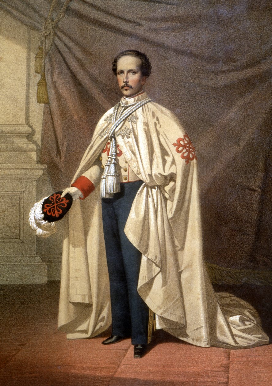 Franciszek z Asis y Bourbon (olej na płótnie) autorstwa Spanish School