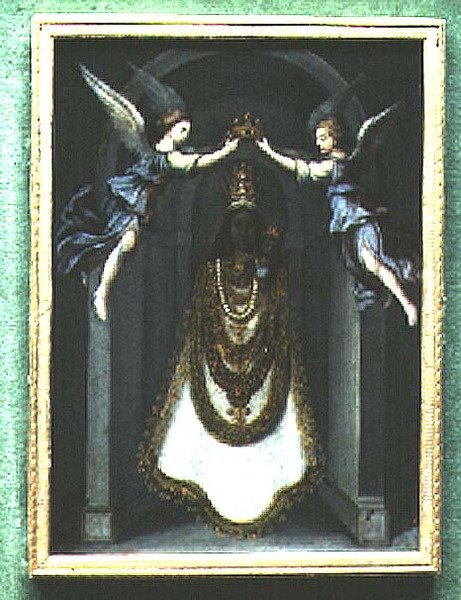 Inka Madonna autorstwa Spanish School