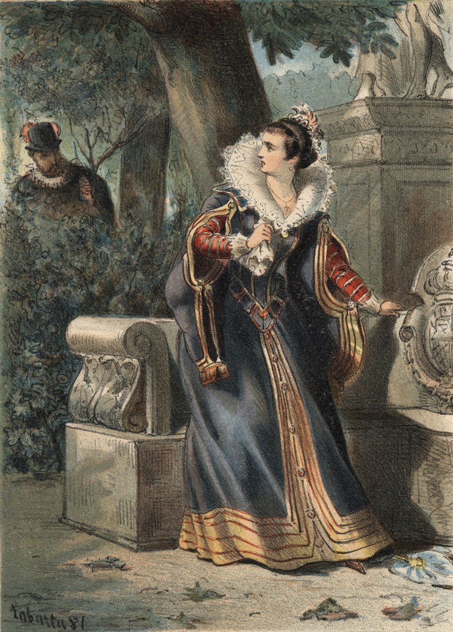 Filip II z Hiszpanii (1527-1598) i księżniczka D