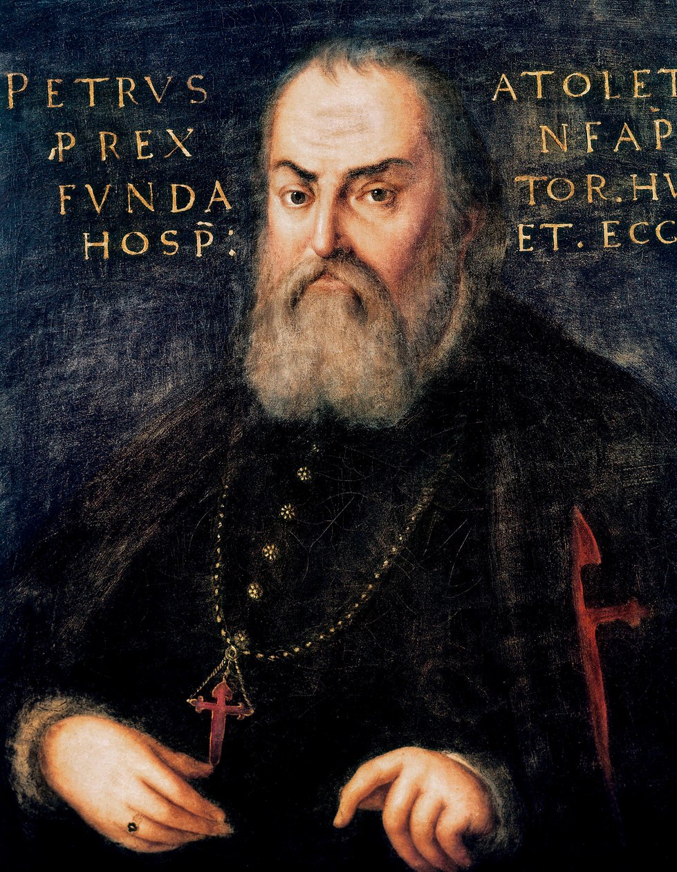 Portret Don Pedro Alvareza De Toledo, wicekróla Neapolu autorstwa Spanish School