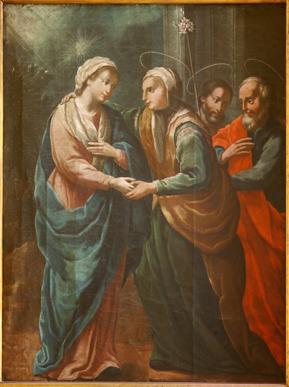 Sanktuarium (Santuario de Queralt). Kościół. Wnętrze. Obraz. 19 wiek autorstwa Spanish School