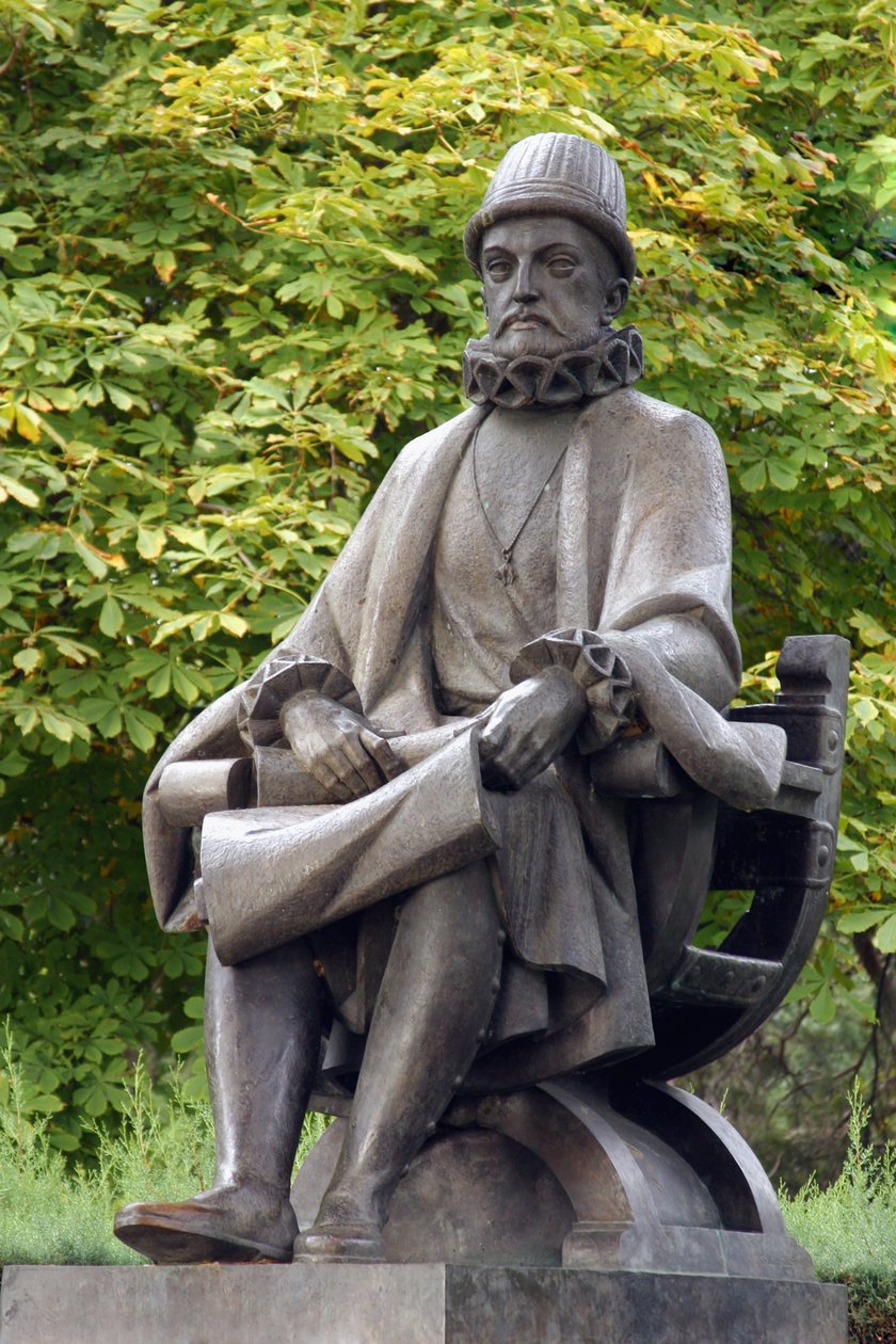 Posąg Filipa II (1527-98) (brąz) autorstwa Spanish School
