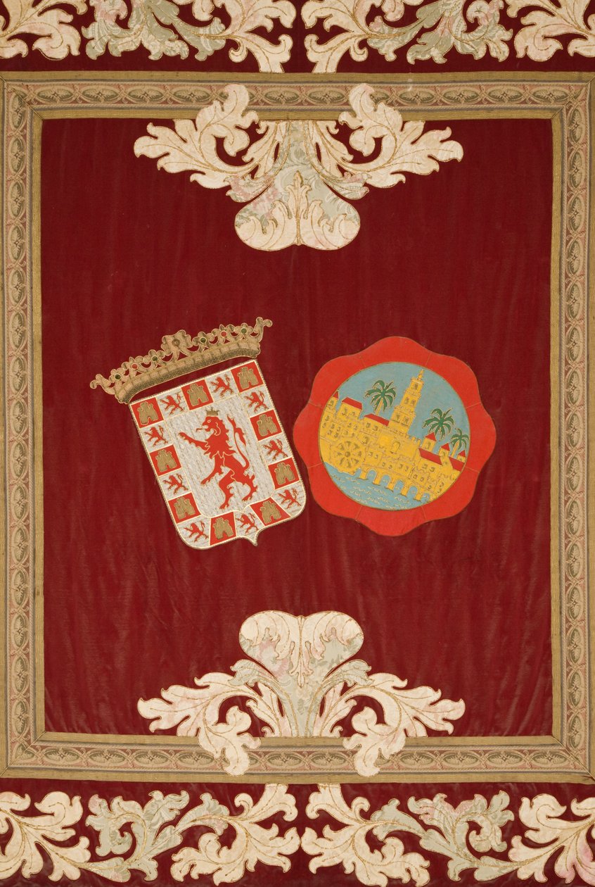 Gobelin z Sali Mozaiki w Alkazarze Królów Chrześcijańskich autorstwa Spanish School