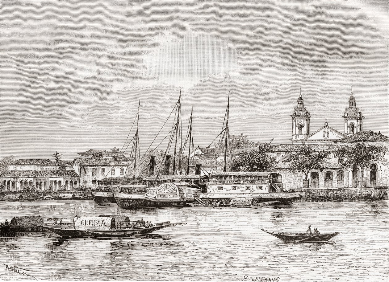 Port Manaus, stan Amazonas, północna Brazylia autorstwa Spanish School