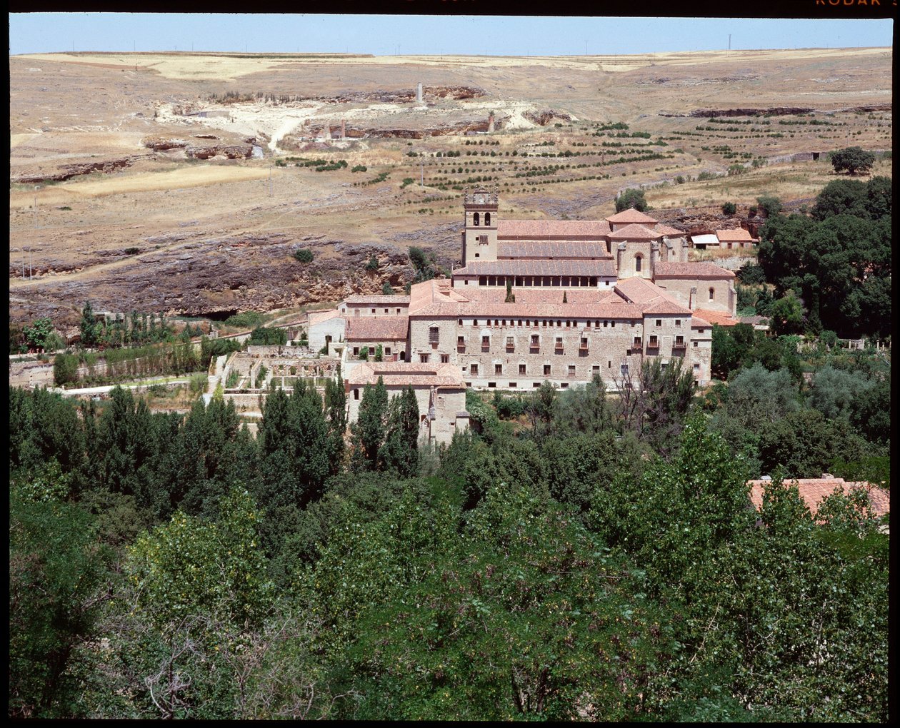 Widok klasztoru autorstwa Spanish School