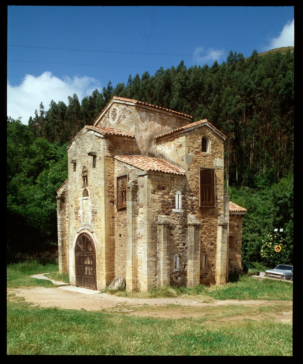 Widok kościoła (848) autorstwa Spanish School