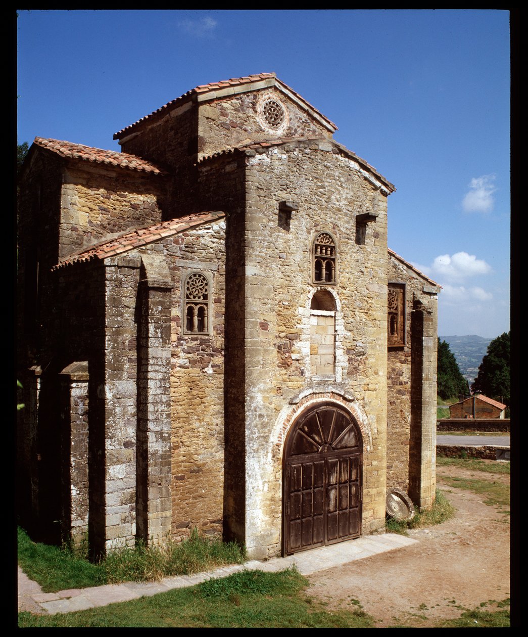 Widok kościoła (848) autorstwa Spanish School