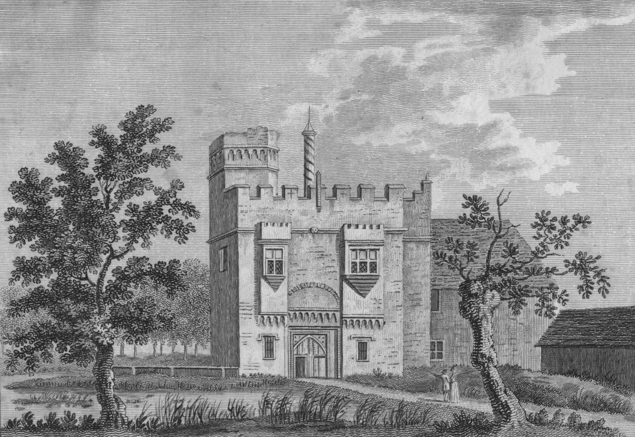 Rye House, Hertfordshire, 1784 autorstwa Sparrow